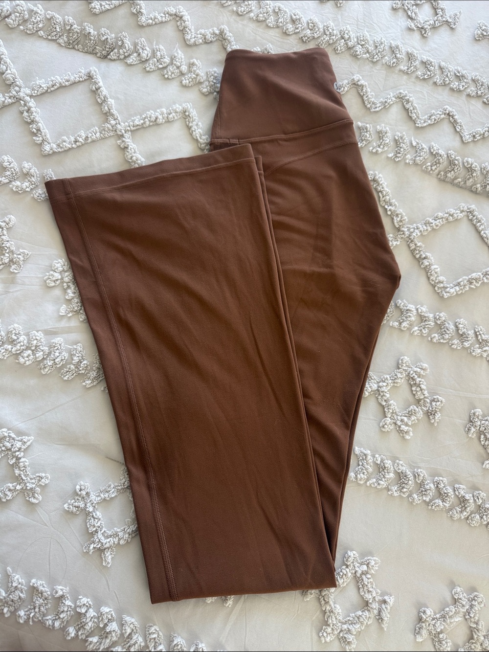 Lululemon High waisted flare Brown leggings